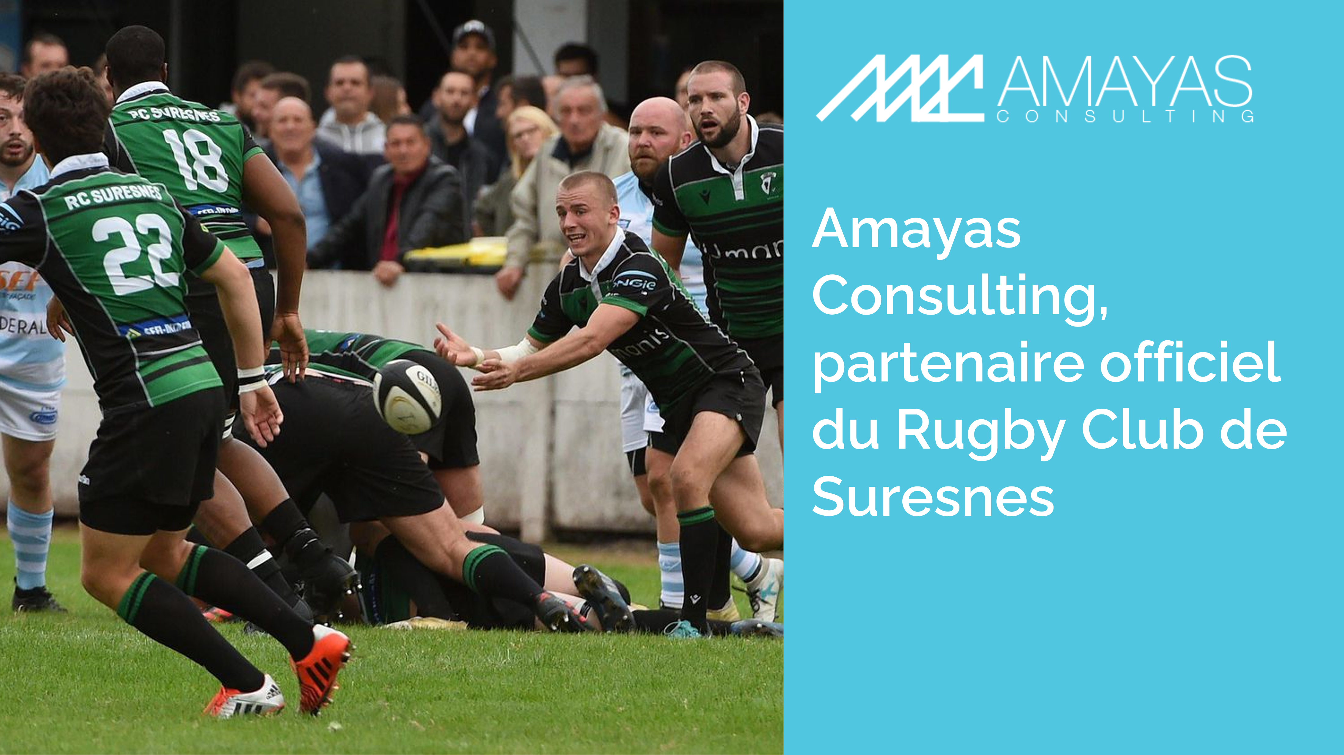 Amayas Consulting, partenaire officiel du Rugby Club de Suresnes