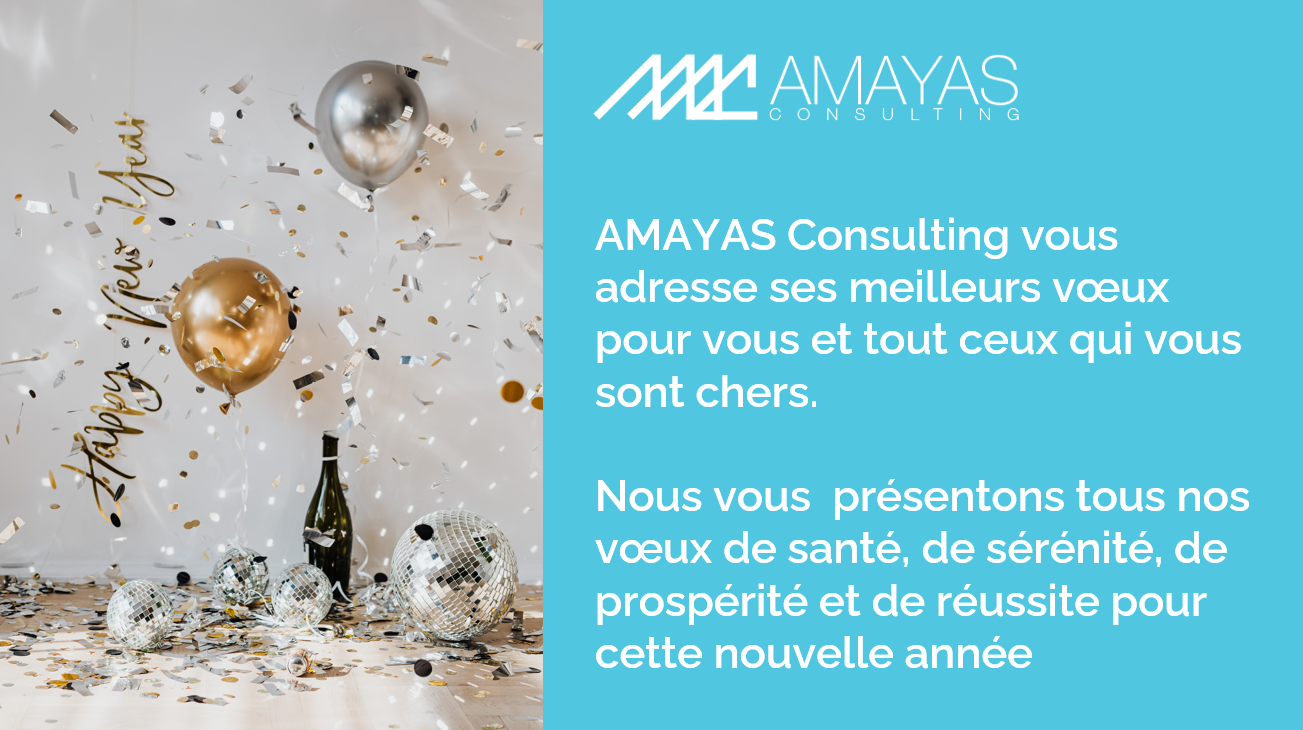 AMAYAS Consulting vous souhaite une bonne année 2022 !